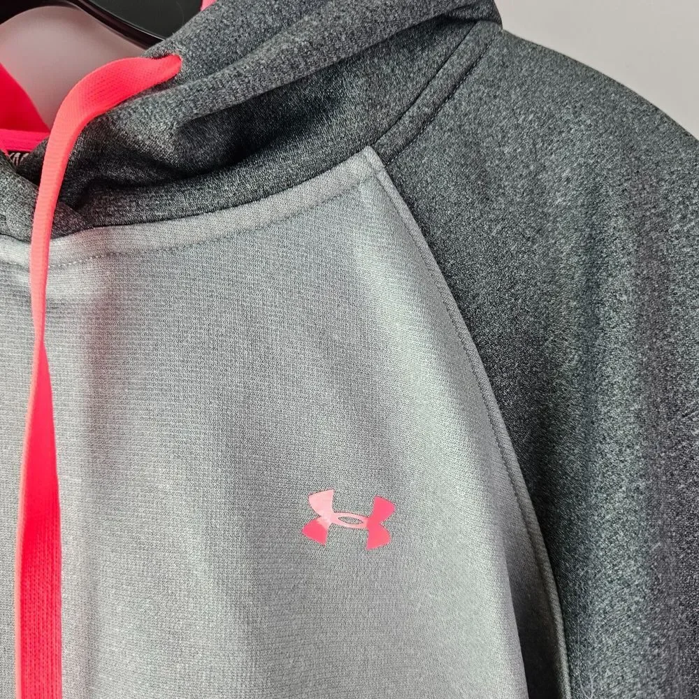 Under Armour Sweater Boys M 8-10 Gray Pullover Hoodie Sweatshirt Youth/Kids‎